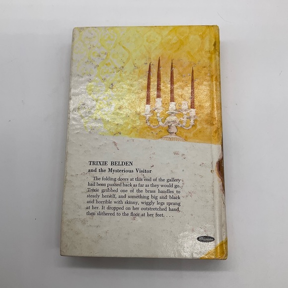 TRIXIE BELDEN HARDCOVER MYSTERIOUS VISITOR - Picture 2 of 10